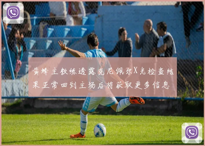 黄蜂主教练透露克尼佩尔X光检查结果正常回到主场后将获取更多信息